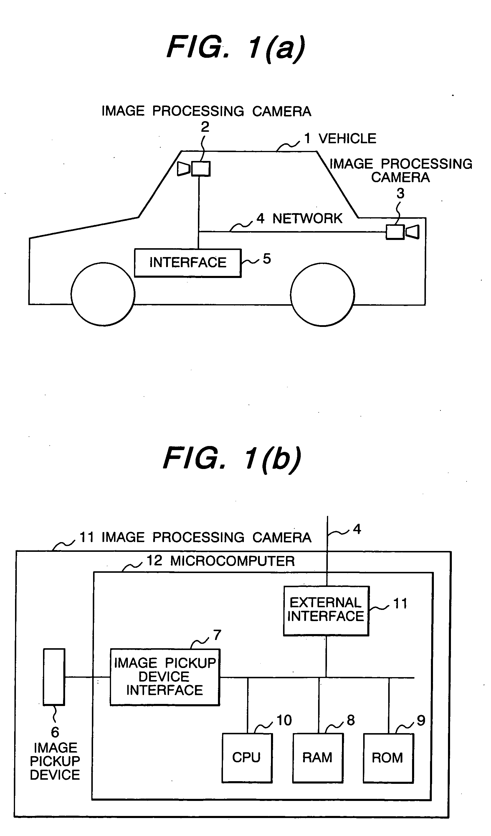 Image processing camera system and image processing camera control method