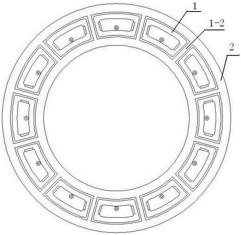 Two-way dynamic and static pressure mixed lubrication thrust bearing