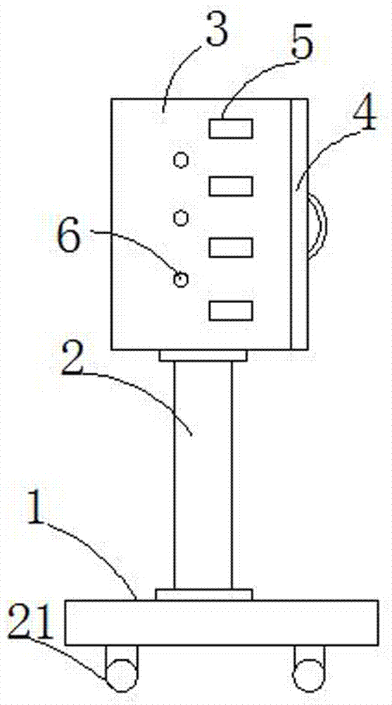 Computer network connection accessory arranging box