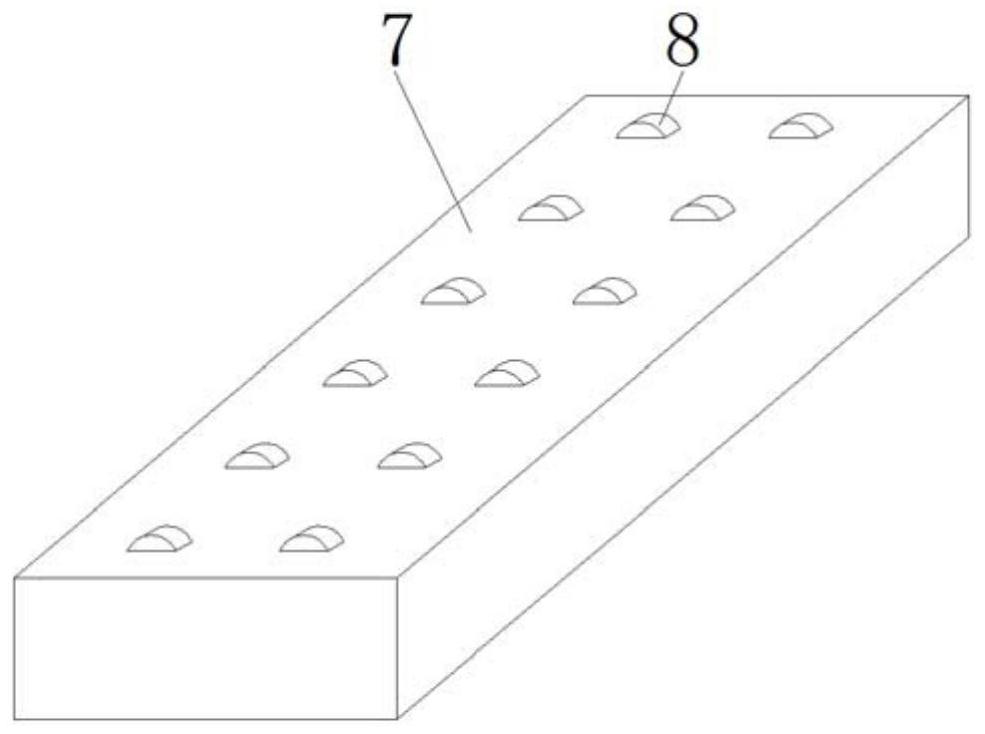 Strip material positioning device used for processing different sizes of annealed wafers