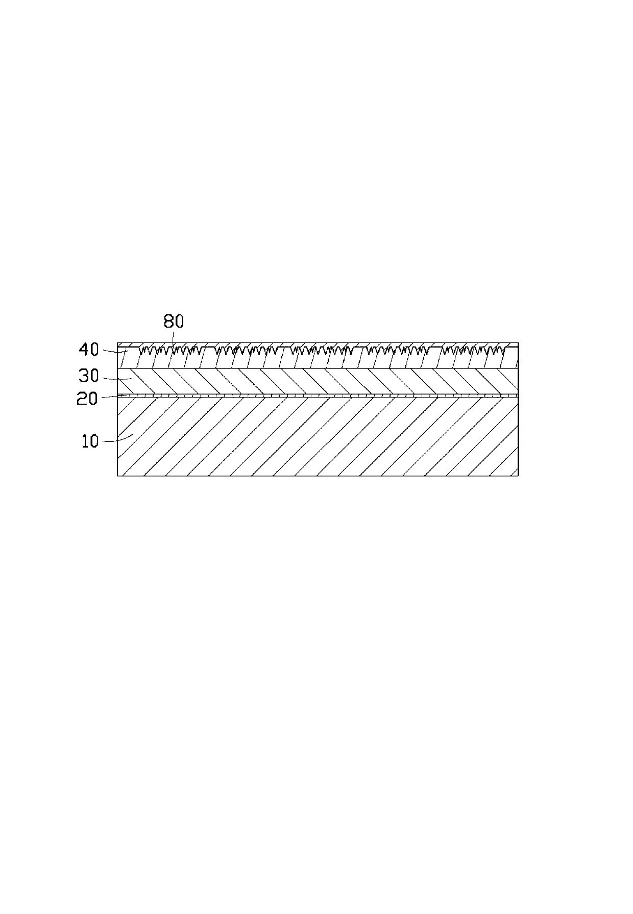 Light emitting diode grain and preparation method thereof