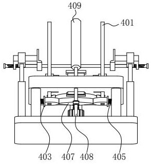 An automatic lamination device for transformer iron core