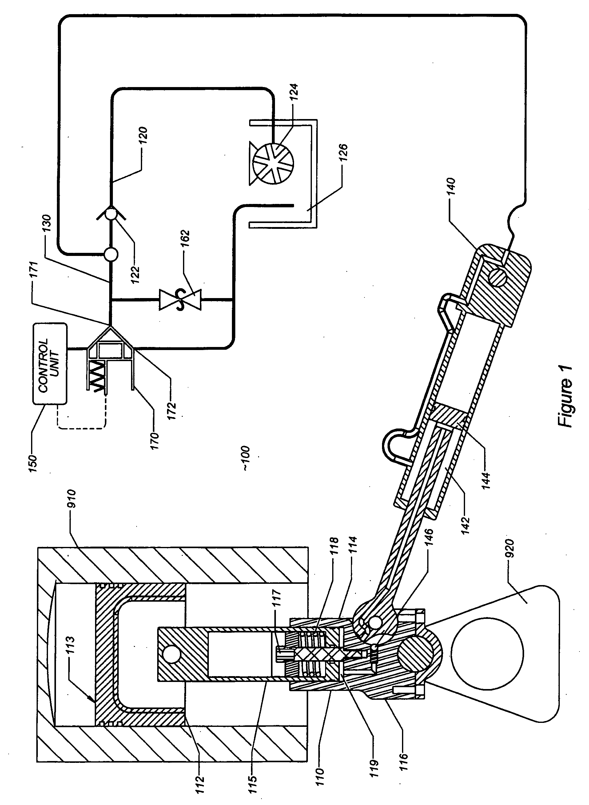 Variable compression ratio system