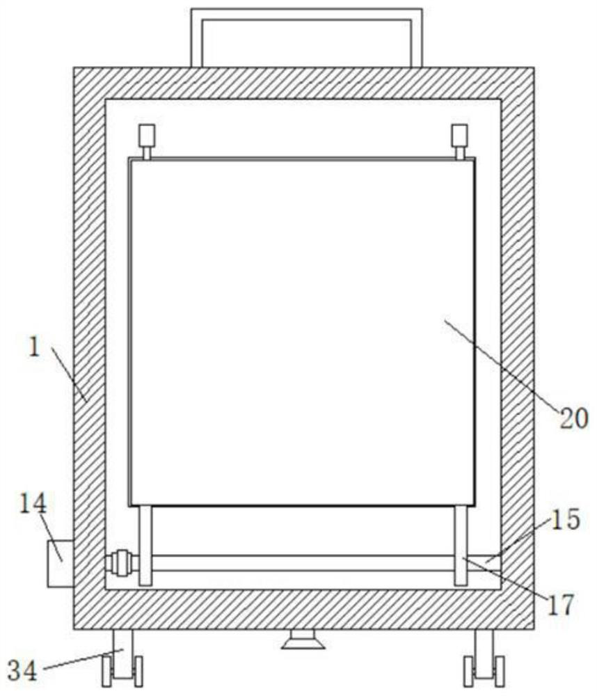 A product design sample storage and carrying device