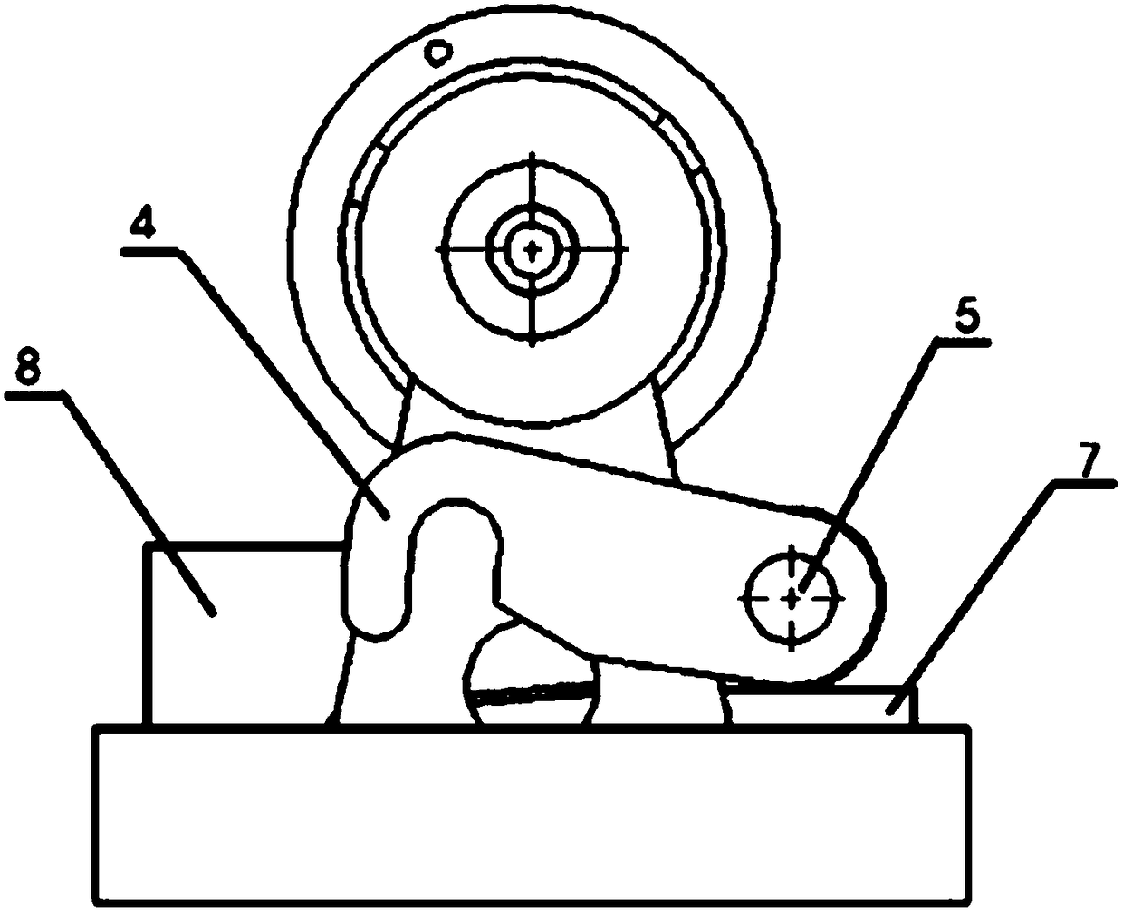 Automatic tailstock control method for cylinder-driven numerical control machine lathe capable of realizing rigid tapping