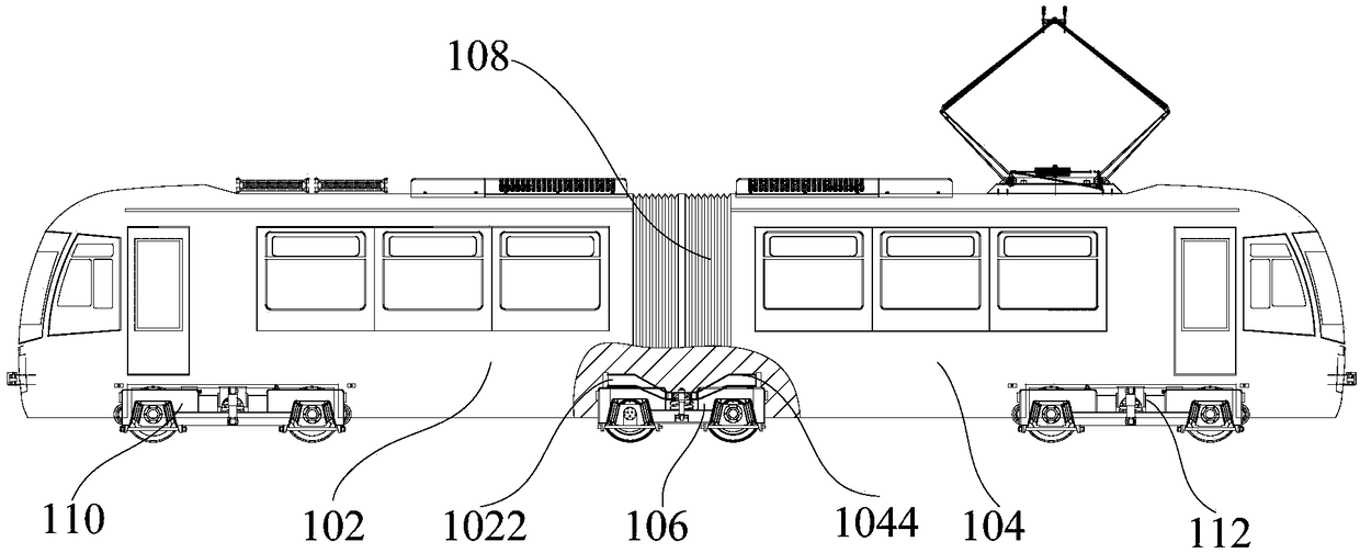 Rack rail vehicle