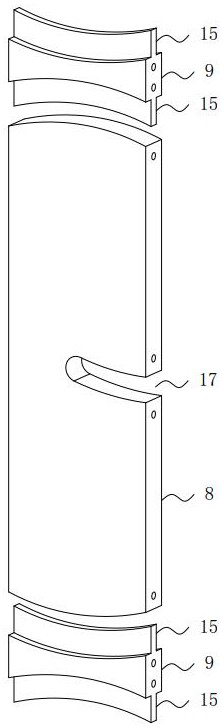 A curtain wall with adjustable panel inclination angle