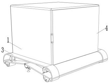 Stable supporting component for improving precision of 3D printer for building