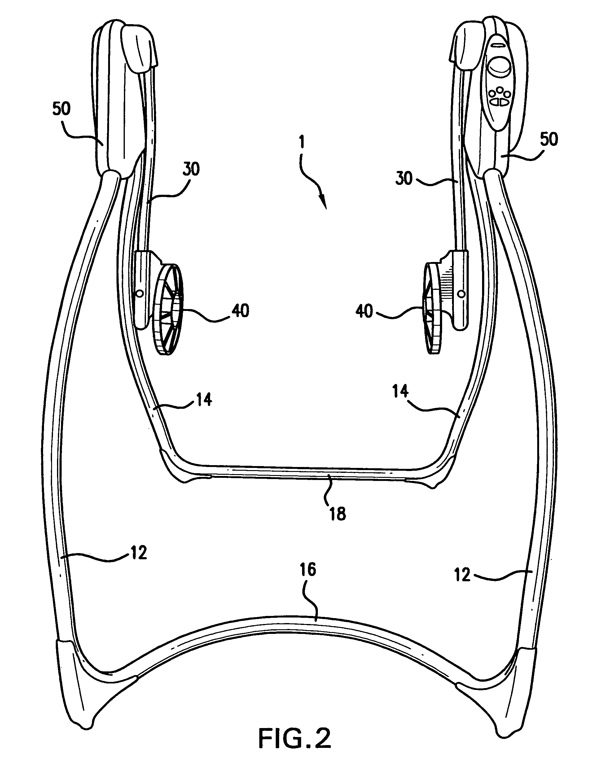 Bouncer seat assembly