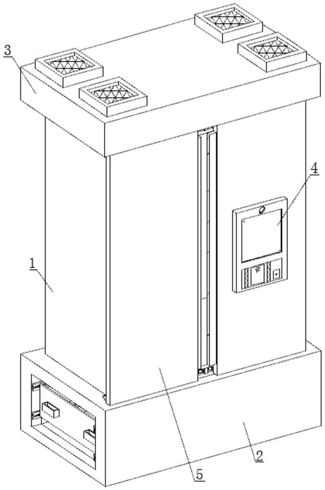 Intelligent medicine cabinet device supporting identity recognition and precise prescription checking