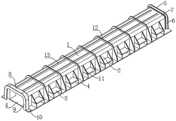 Reinforced seepage and drainage water collecting pipe and using method thereof