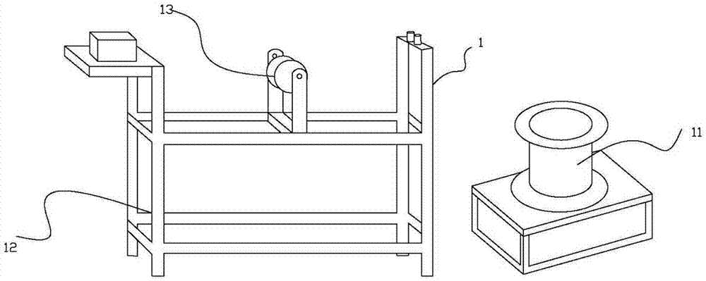 Wire rewinding machine