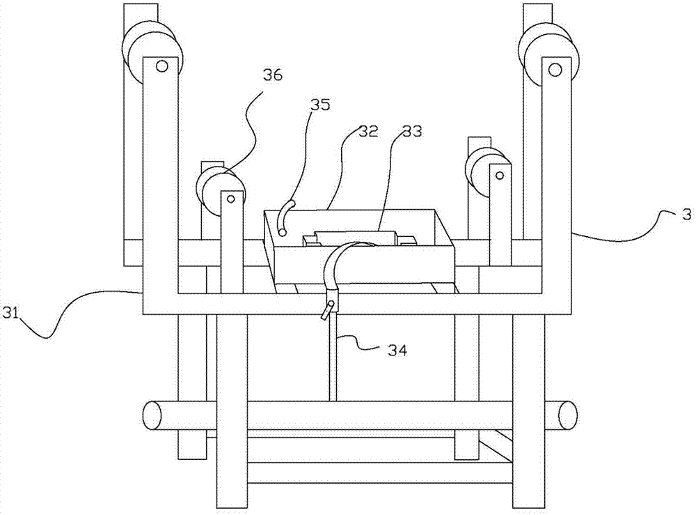 Wire rewinding machine