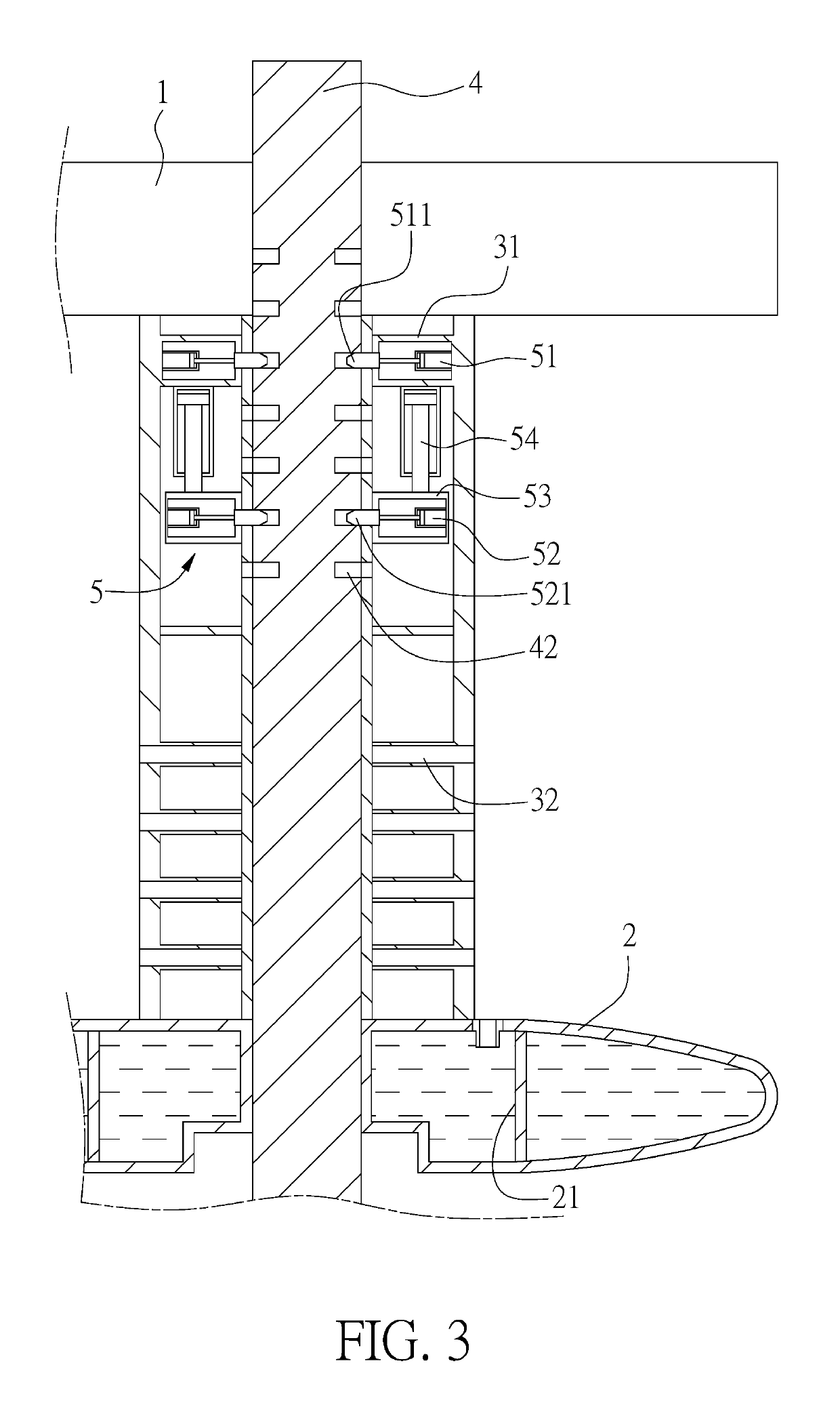 Offshore platform lifting device