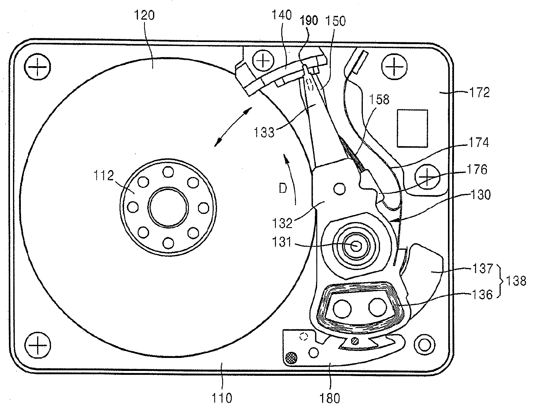 Head gimbal assembly of hard disk drive