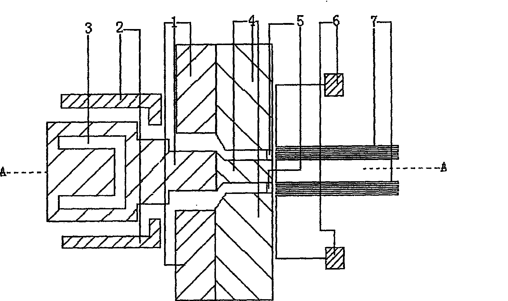 Wireless receiving microelectronic mechanical microwave power sensor and manufacturing method therefor