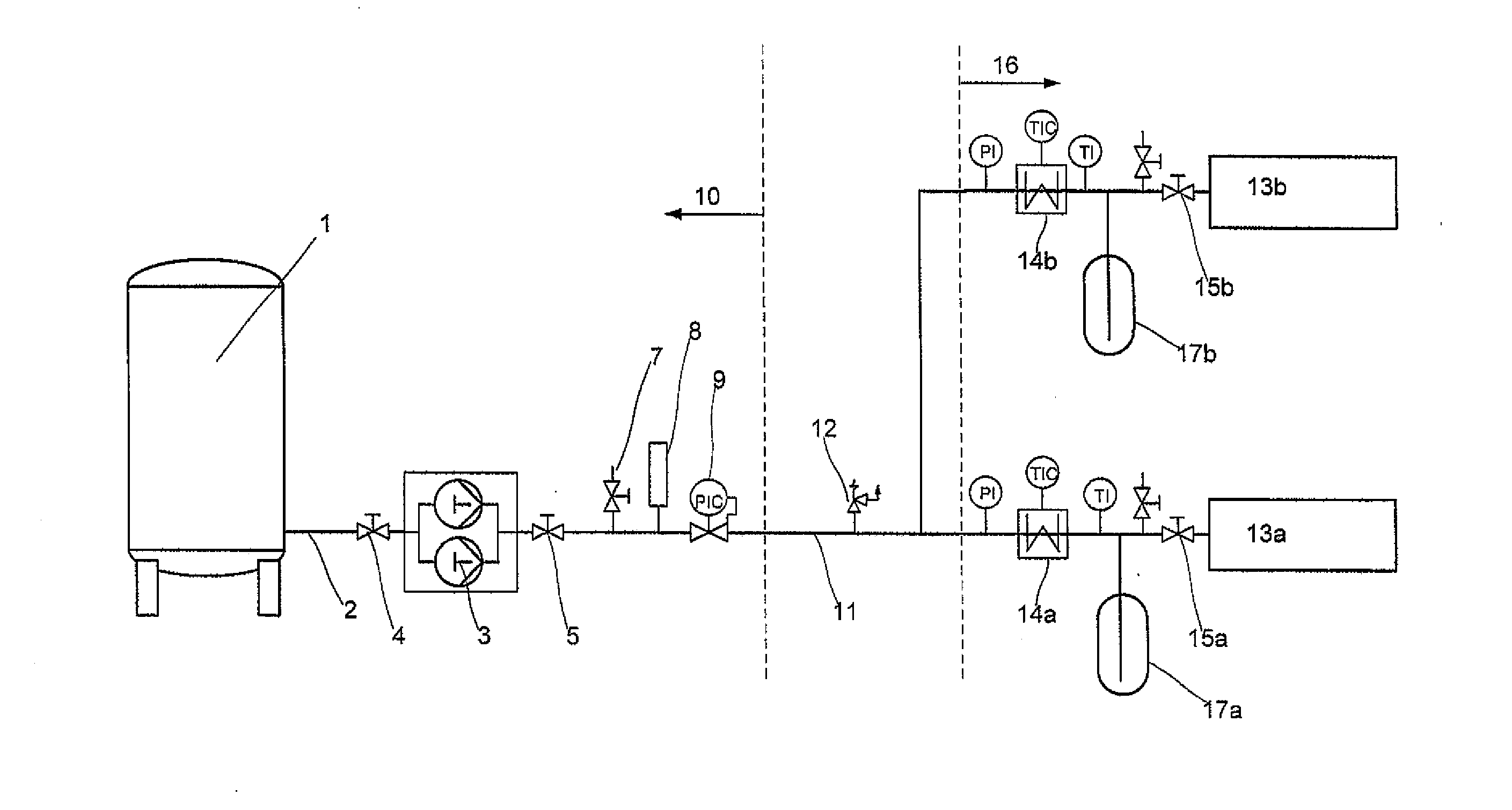 Carbon dioxide supply for injection-molding systems