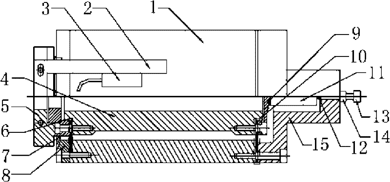 One-dimensional micrometric displacement device