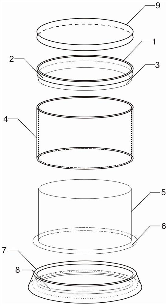 Soil heavy metal Cd content inversion method and system, medium and computer equipment