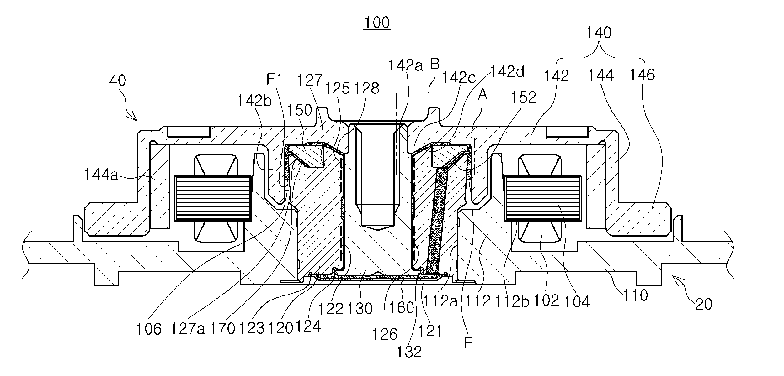 Spindle motor and hard disk drive including the same