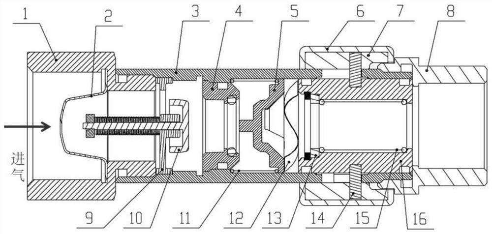 a gas valve