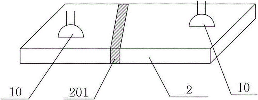 Laser peening weight-reducing method and device for riveting-altered-to-welding structure of metal thin-walled part