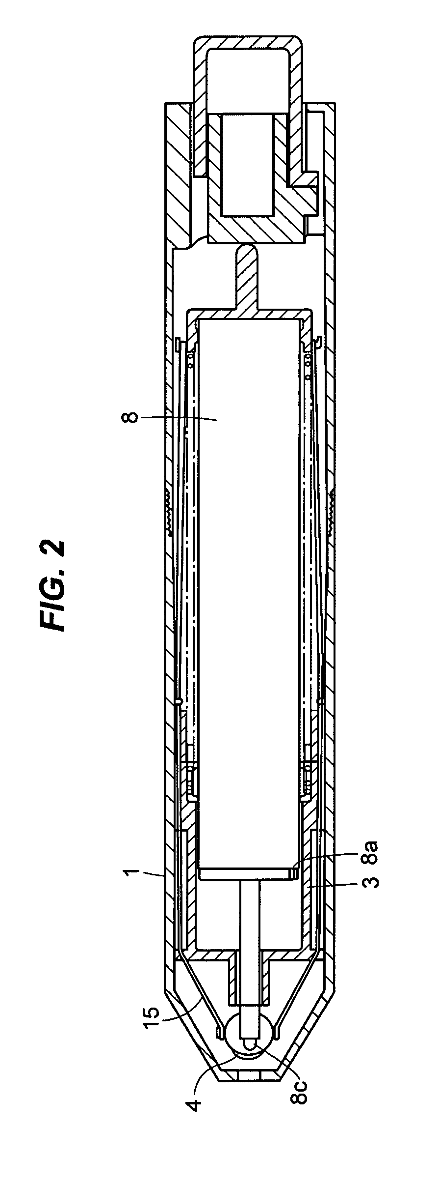 Valve door having a force directing component and retractable instruments comprising same
