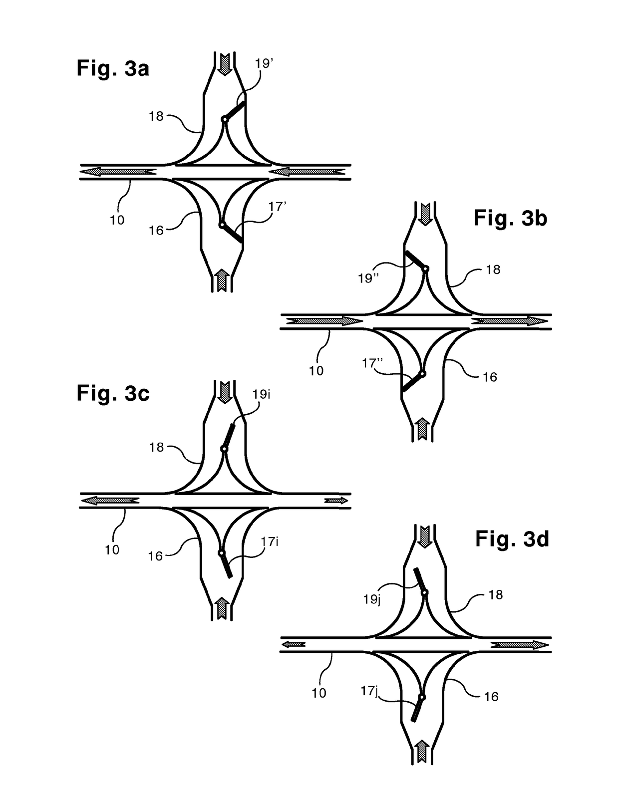 Method and machine for treating textile fabrics with an adjustable air flow