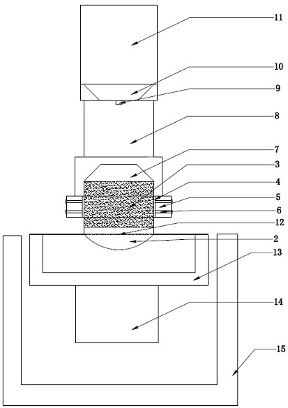 A kind of lithium tantalate crystal head and tail cutting method