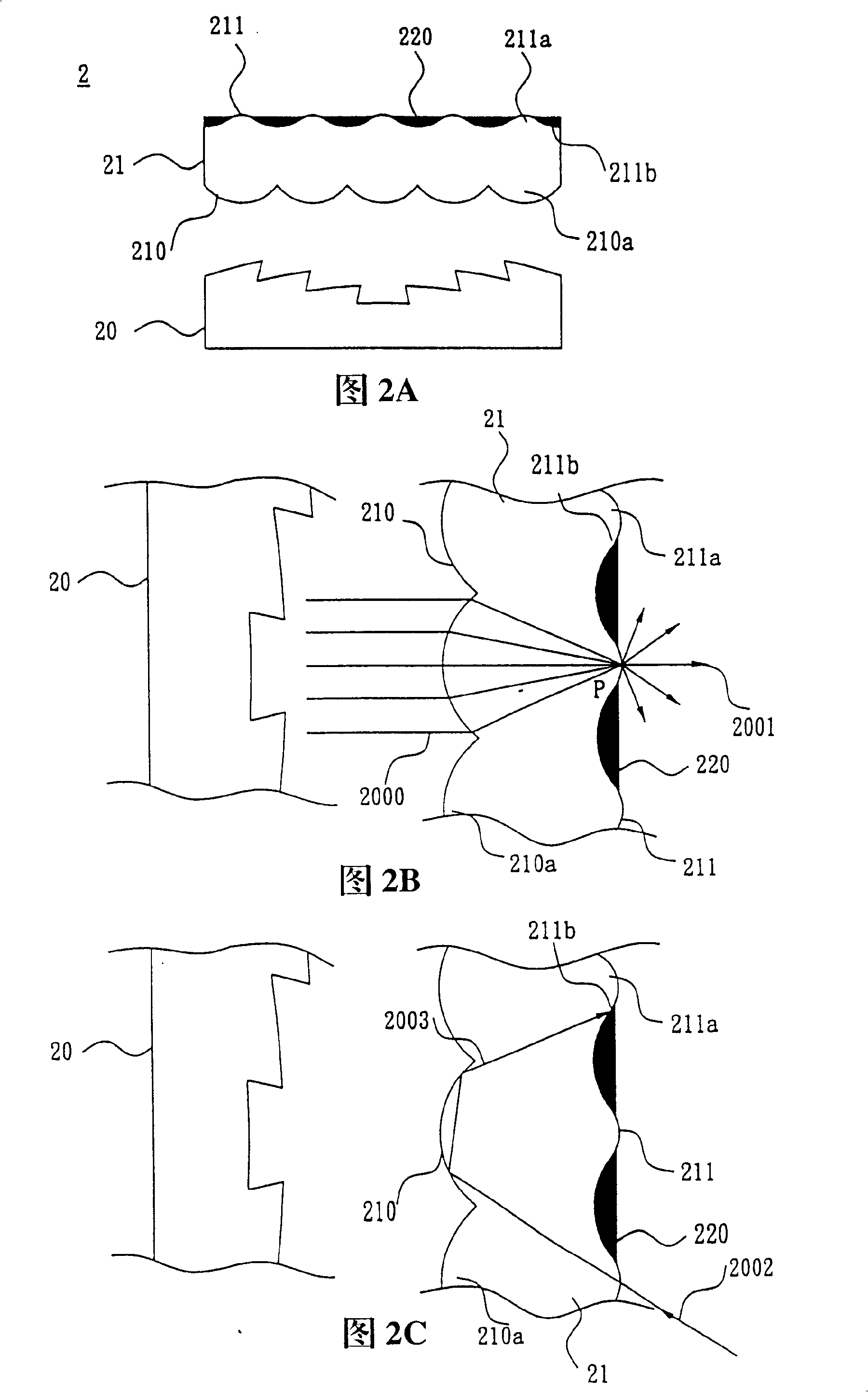 Rear-projection screen, optical element and manufacturing method thereof