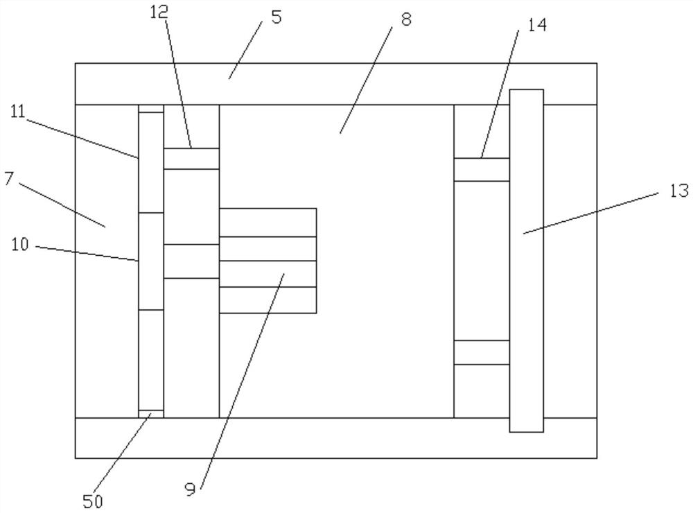 Lithium battery pack splitting and recycling device