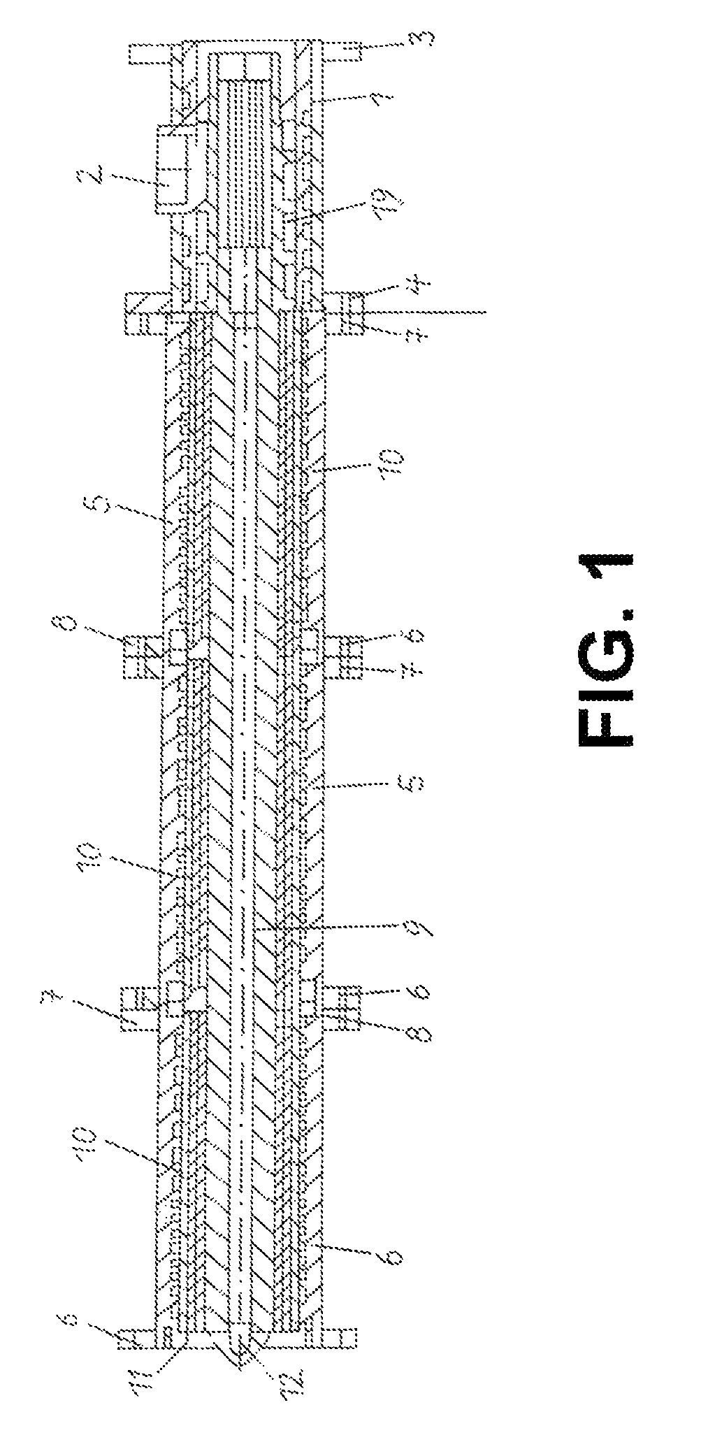 Planetary roller extruder with planet spindles and contact ring