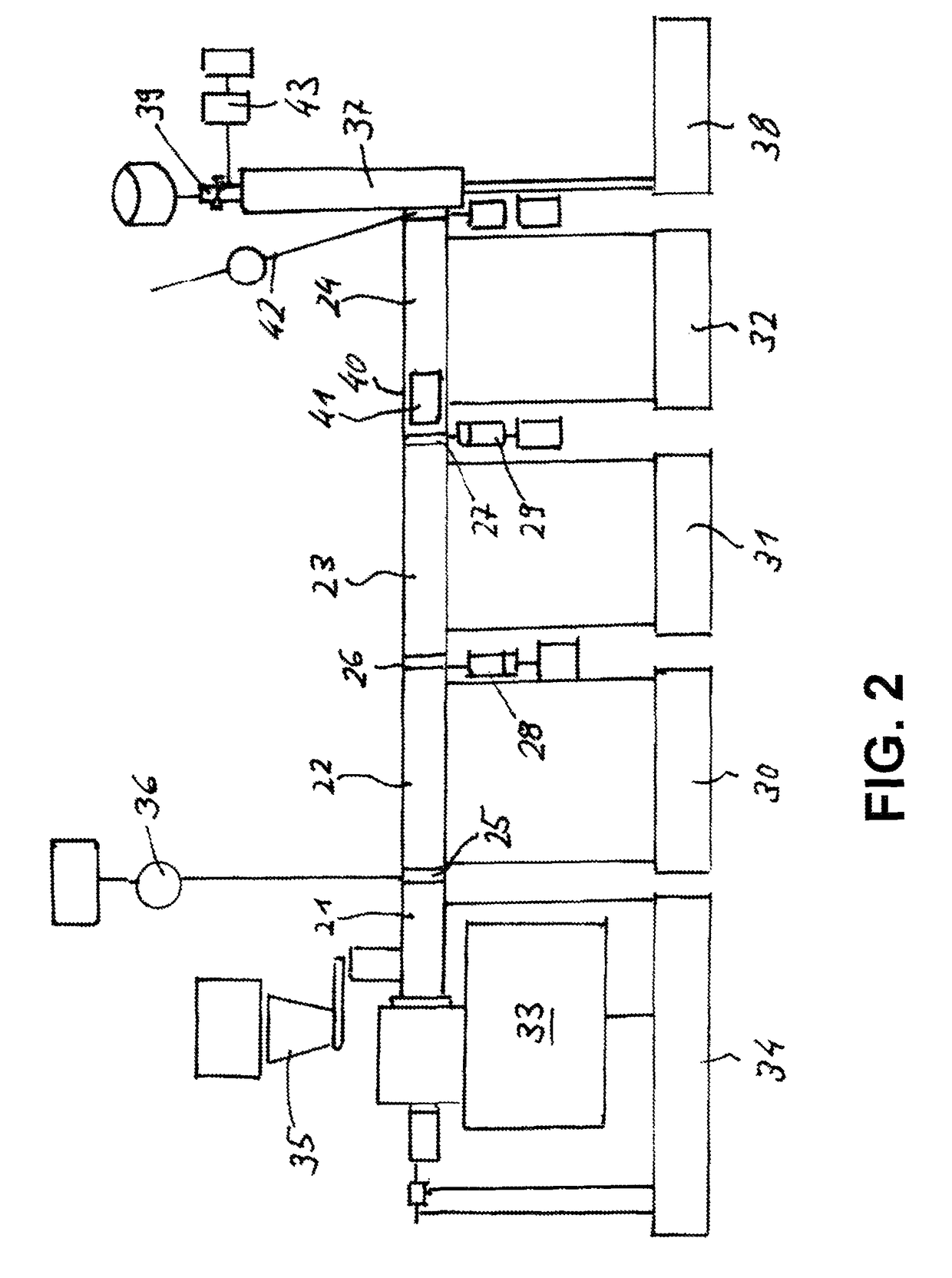 Planetary roller extruder with planet spindles and contact ring