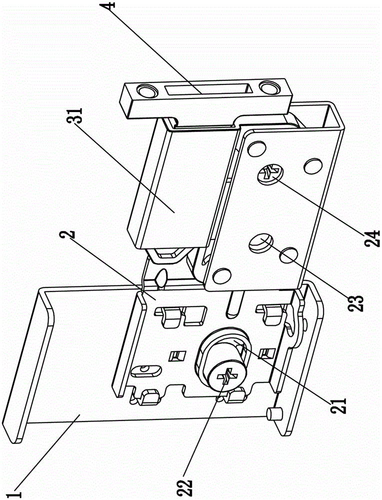 Connecting structure for side plate and face plate of drawer