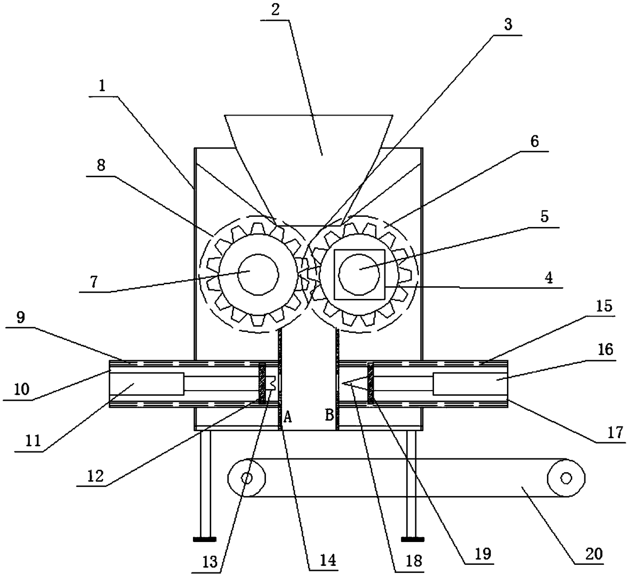 Intelligent noodle cutting machine