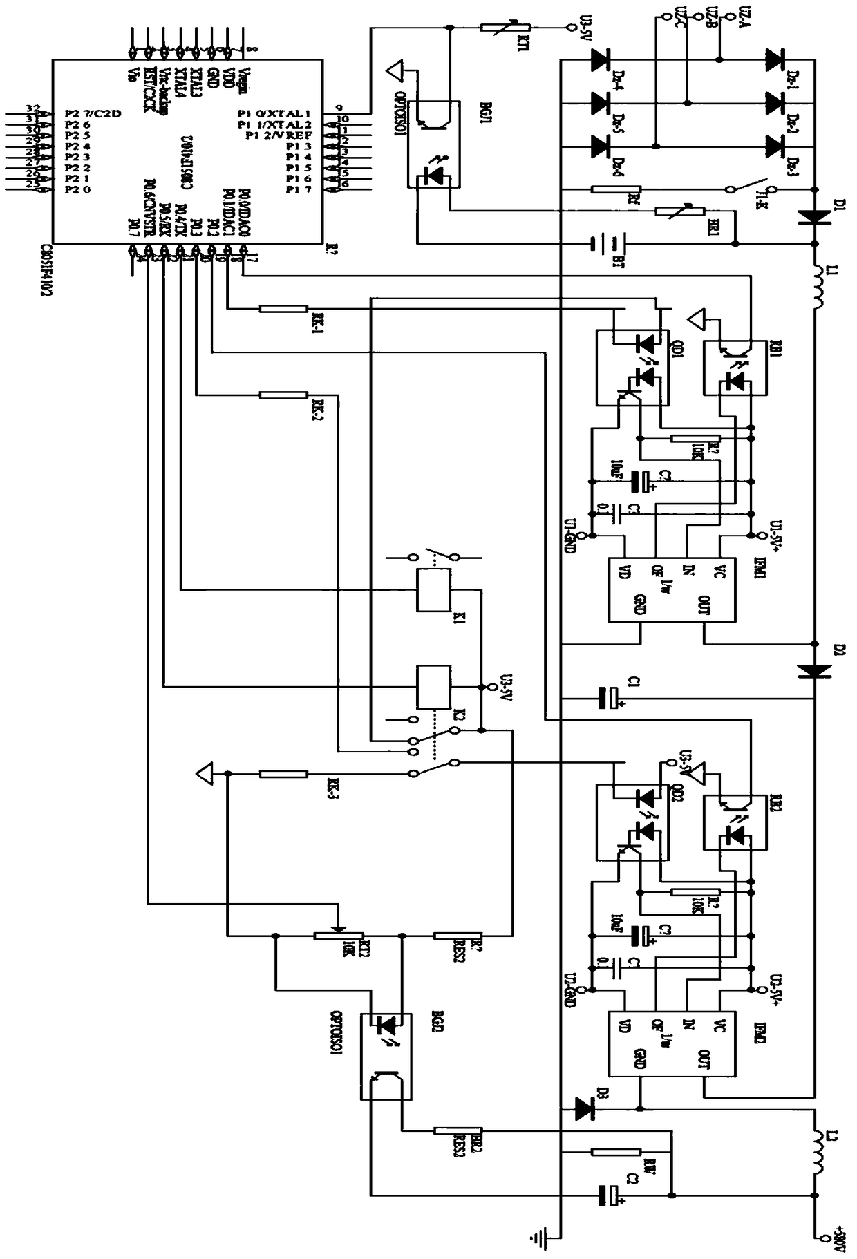 A kind of multi-protection DC voltage regulating device and method