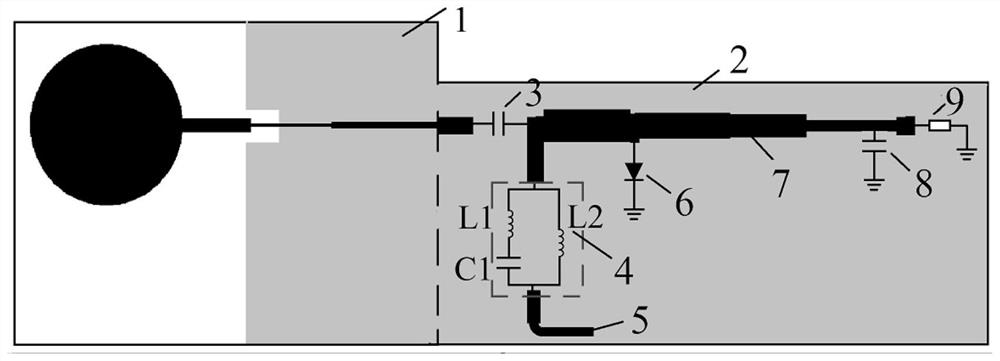Impedance Matching Adjustable Broadband Rectenna Based on Resonant Structure