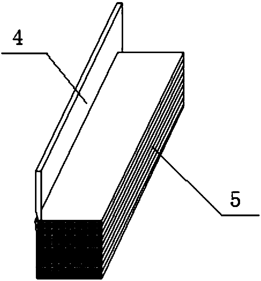 Production method for flattening and slicing bamboo veneer