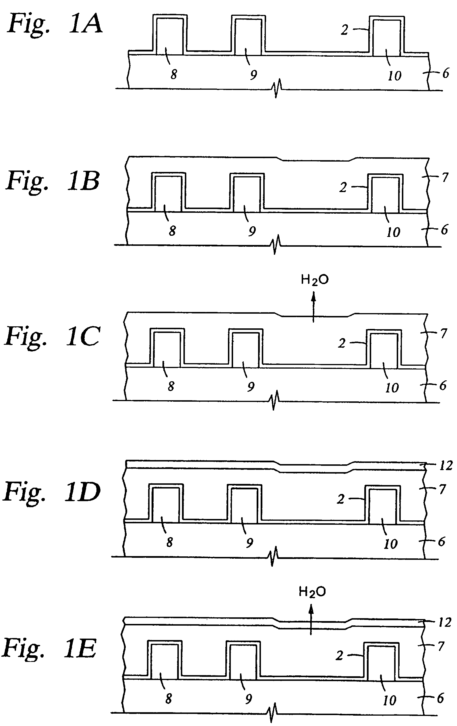 Techniques promoting adhesion of porous low K film to underlying barrier layer