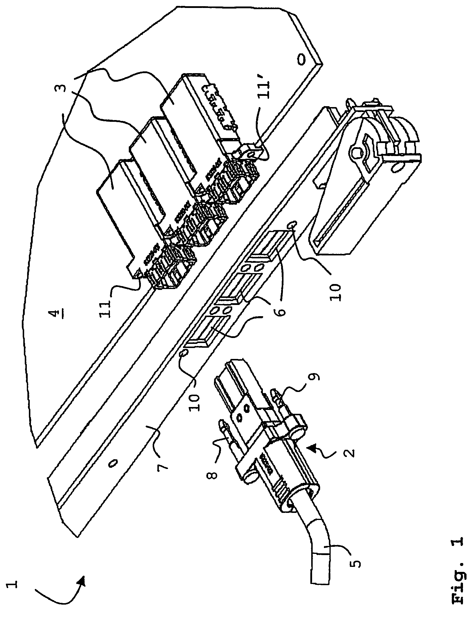 Locking element for an electrical connector