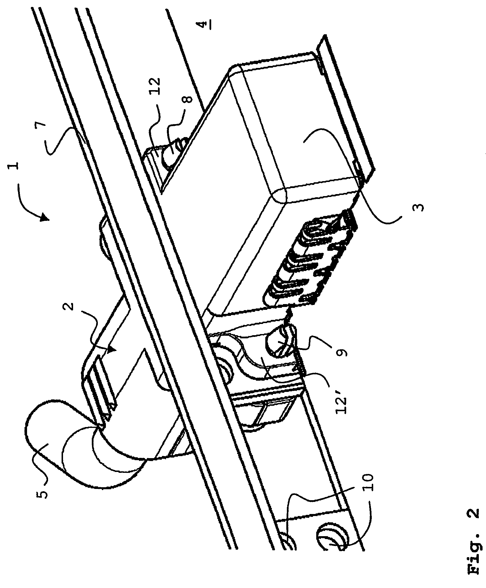 Locking element for an electrical connector