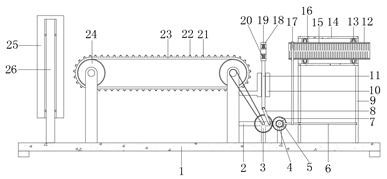 Waste industrial cable recovery device