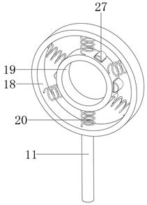 Waste industrial cable recovery device