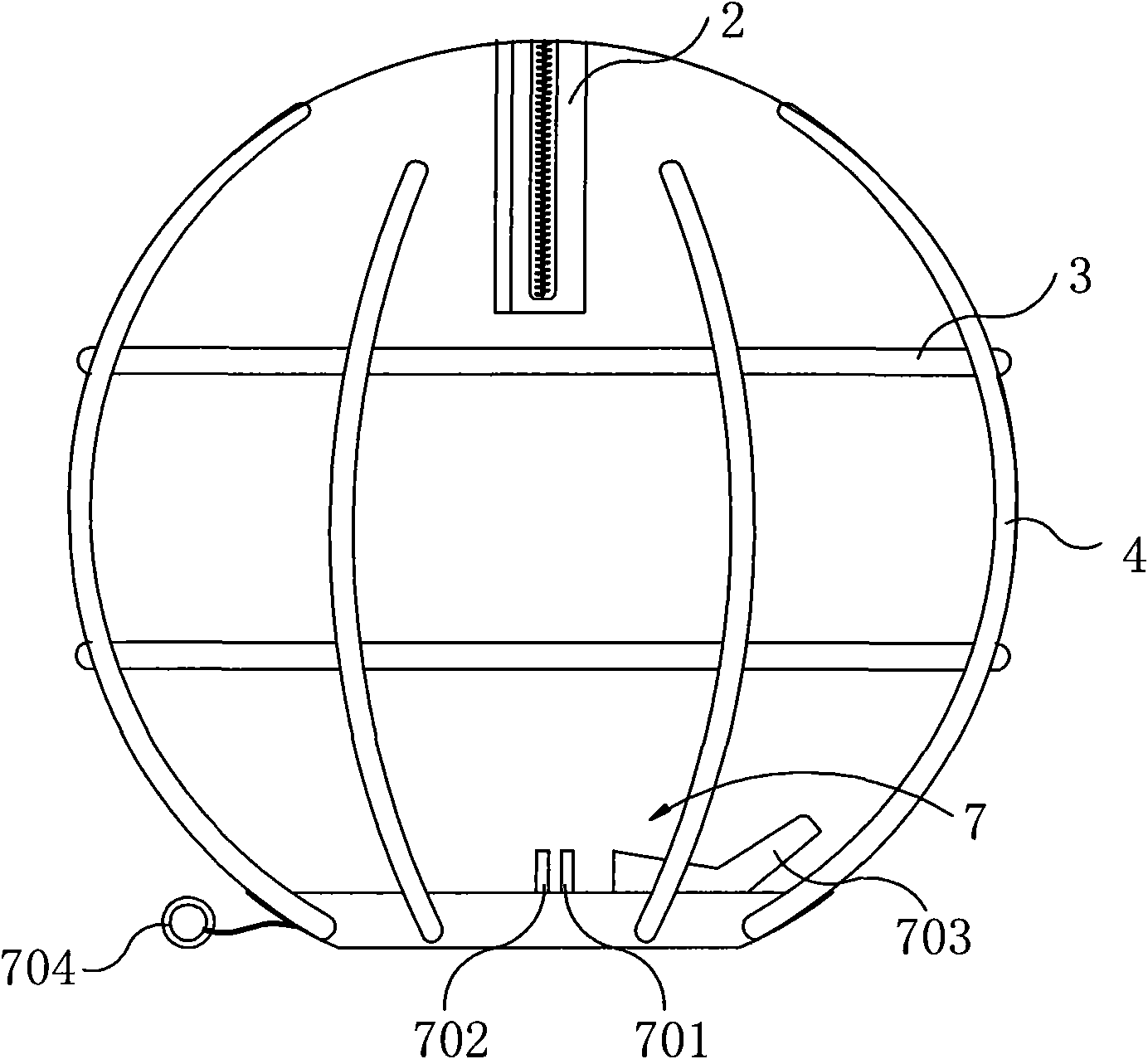 Multifunctional wall-weather and all-region aerated lifesaving device and using method thereof