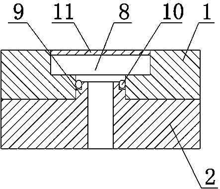 Structure and preparation method of aluminum liquid-cooled chassis