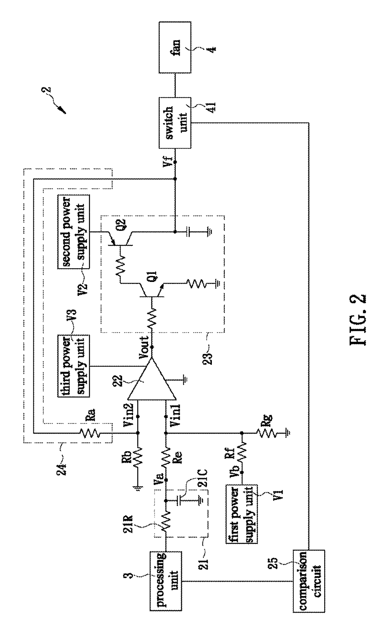 Fan control circuit