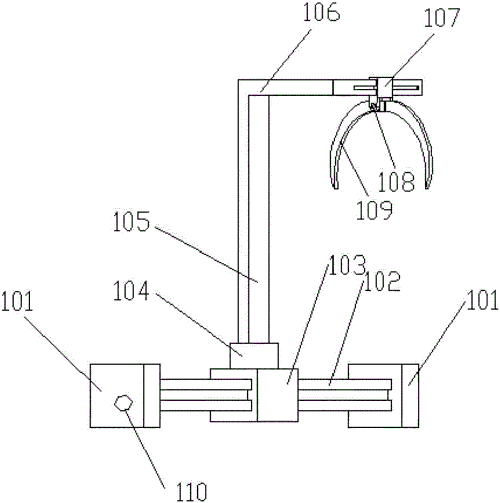 Continuous production device and method for glass fiber reinforced belt polyethylene composite pipe