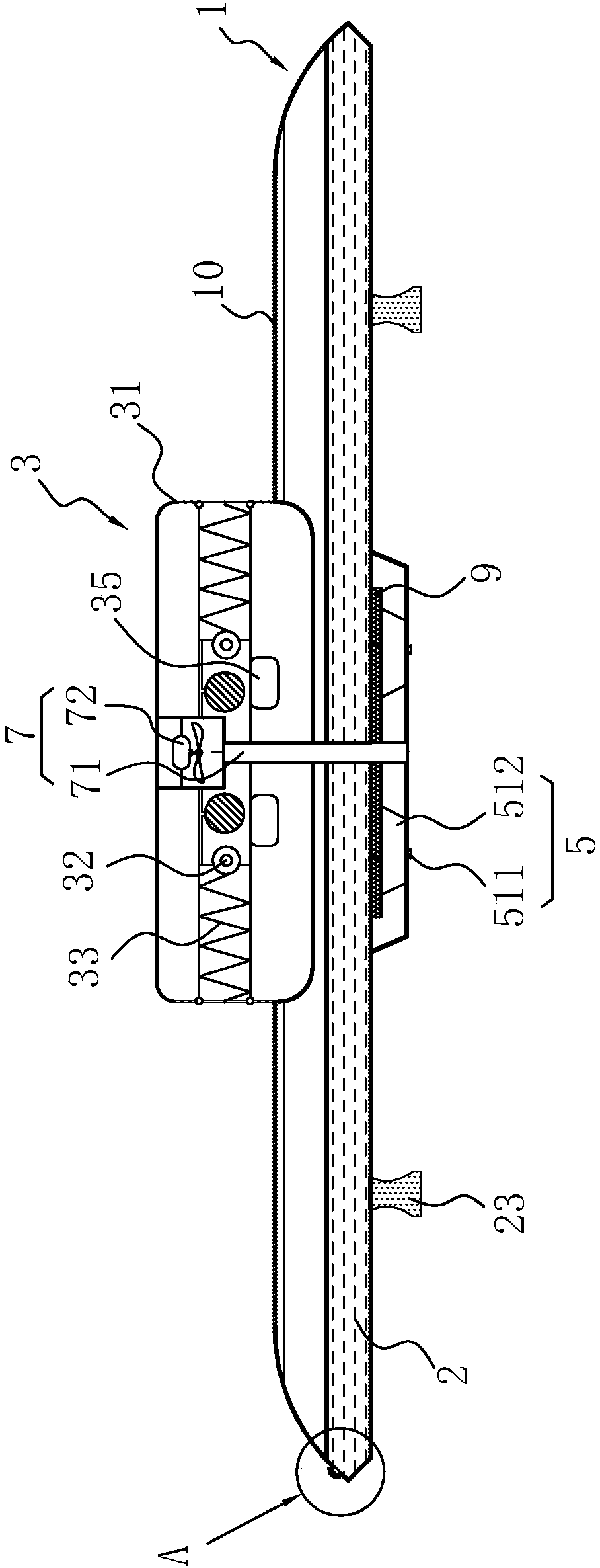 Vehicle-roof heat insulating board