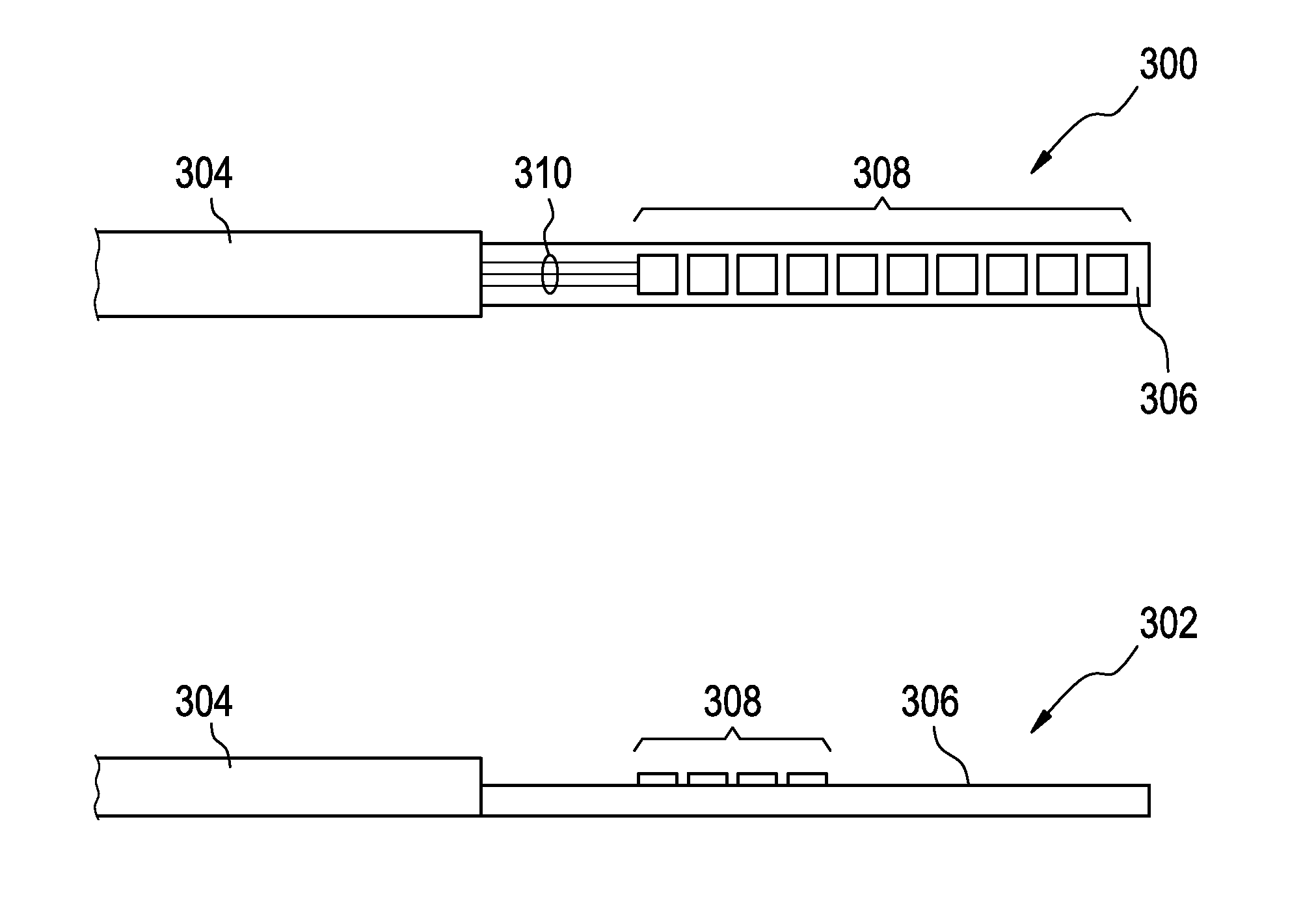 Catheter comprising capacitive micromachined ultrasonic transducers with an adjustable focus
