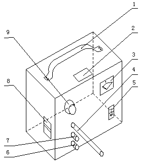 Railway line construction double-direction safety pre-warning device and method